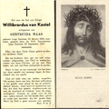 Willibrordus van Kastel- Gertruida Maas